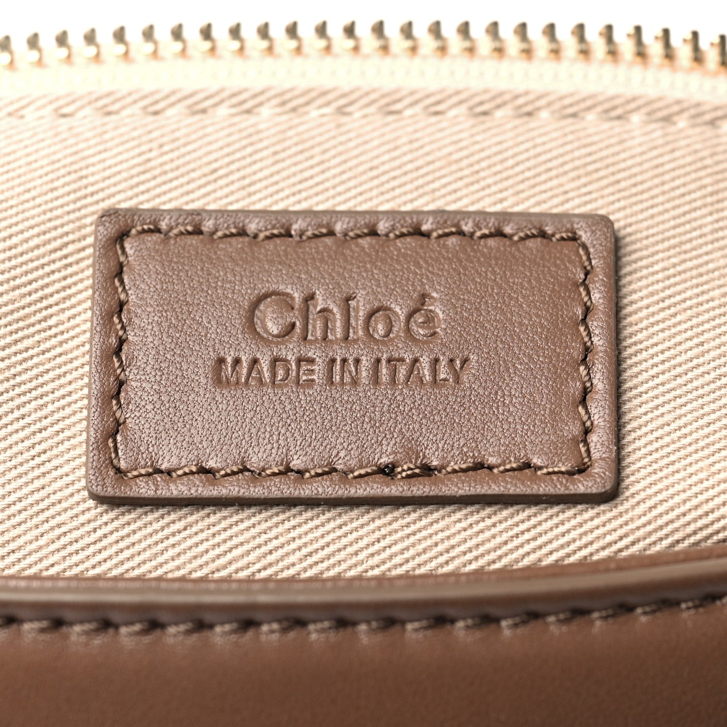 Calfskin Medium Faye Bag Woody Khaki