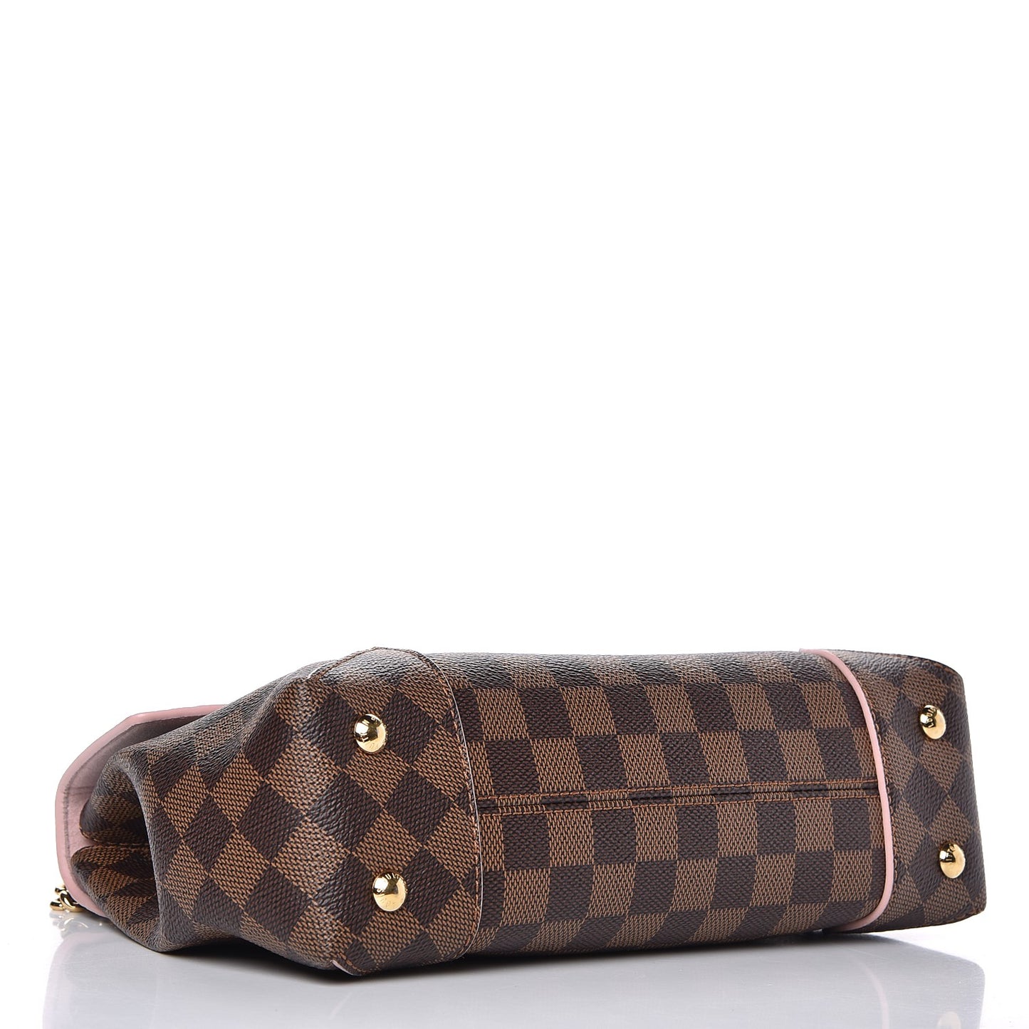 Damier Ebene Caissa Clutch Rose Ballerine