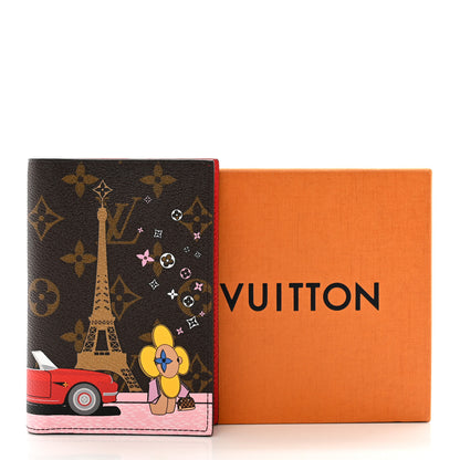 Louis Vuitton Monogram 2019 Christmas Animation Passport Cover Rouge 7 of 7