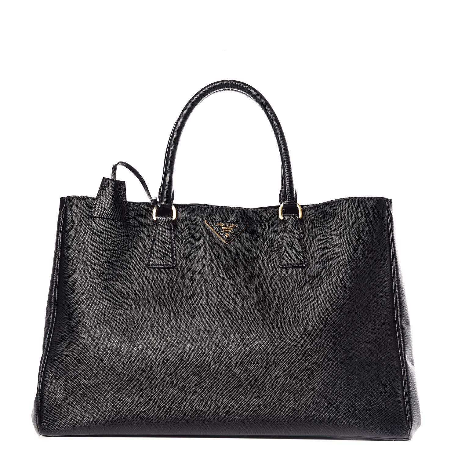 Prada Saffiano Lux Large Tote Black 1 of 11