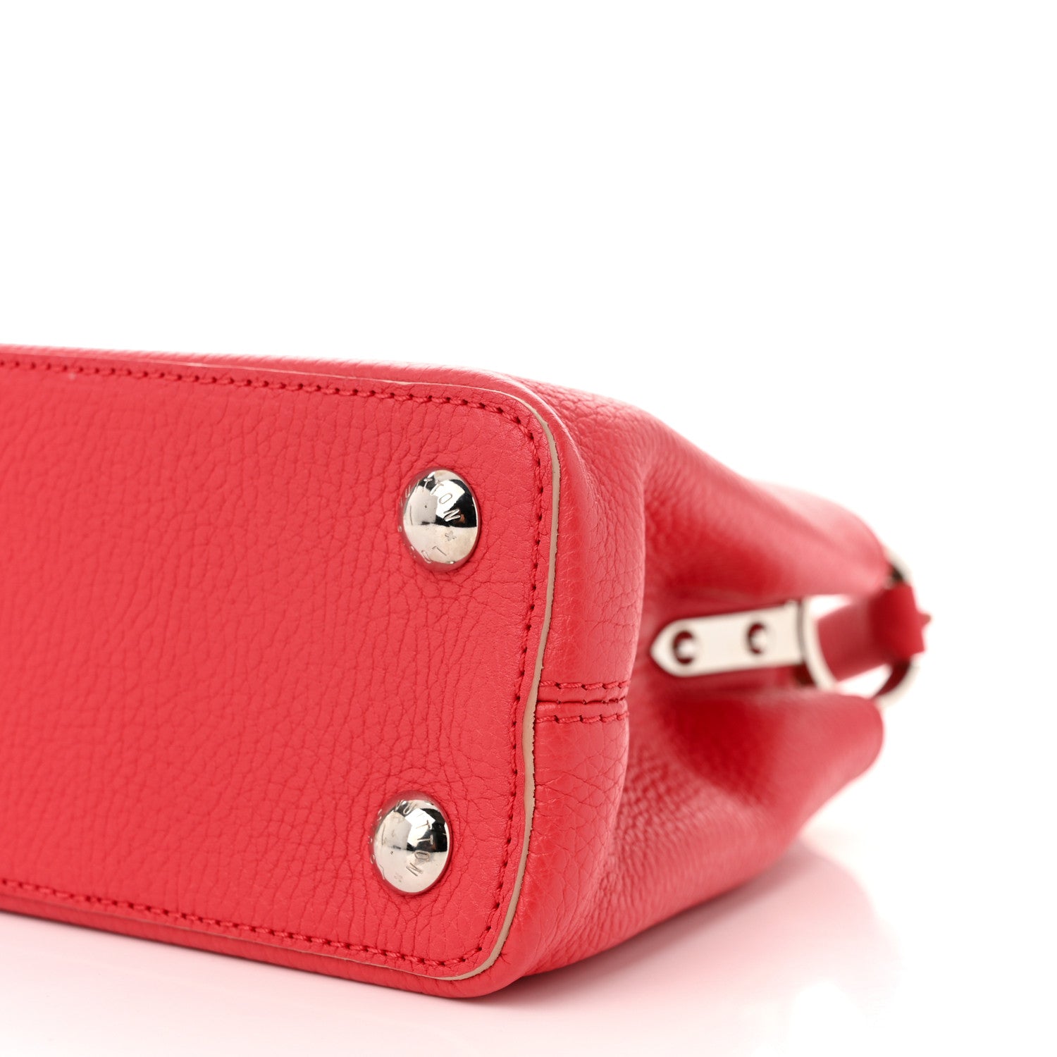 Louis Vuitton Taurillon Capucines BB Rose Litchi 9 of 9