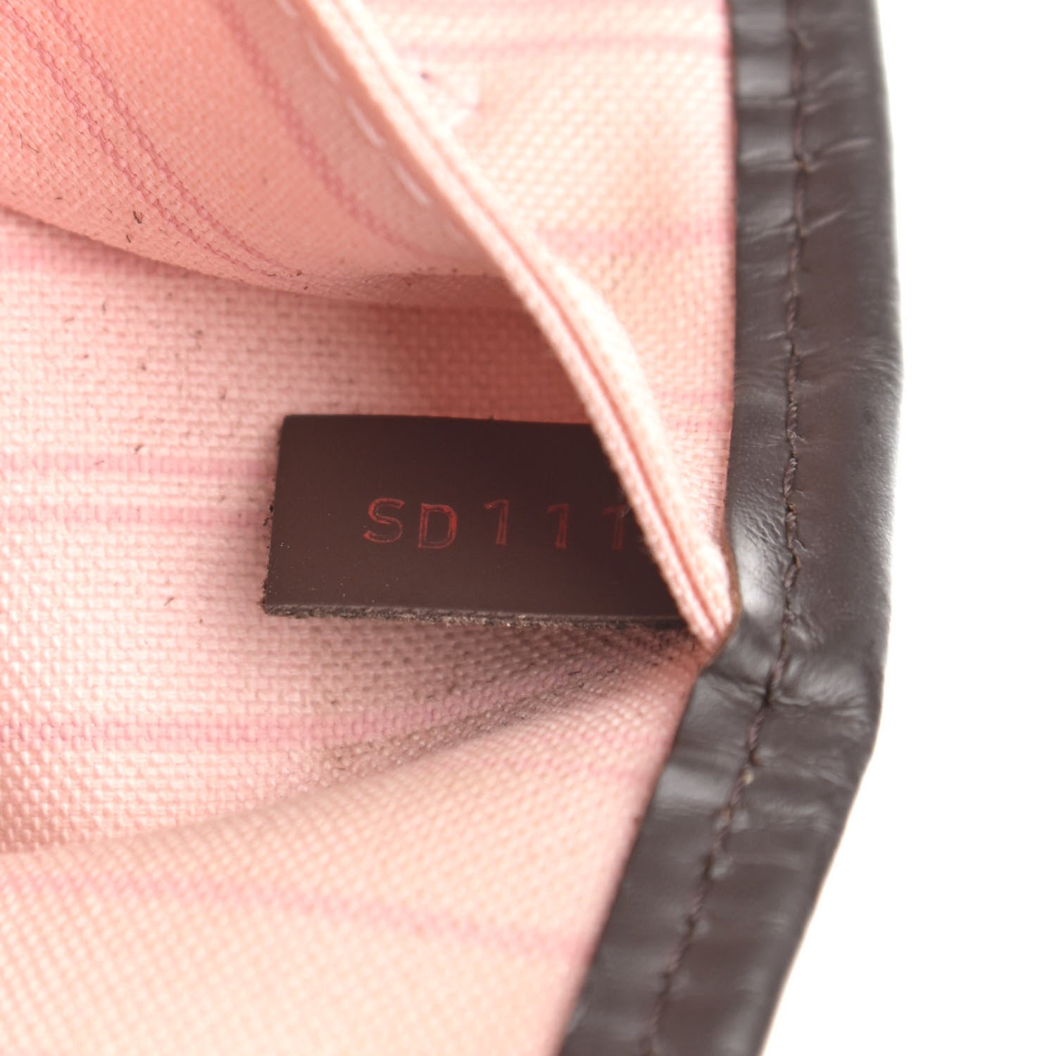Louis Vuitton Damier Ebene Neo Neverfull MM Rose Ballerine 9 of 15