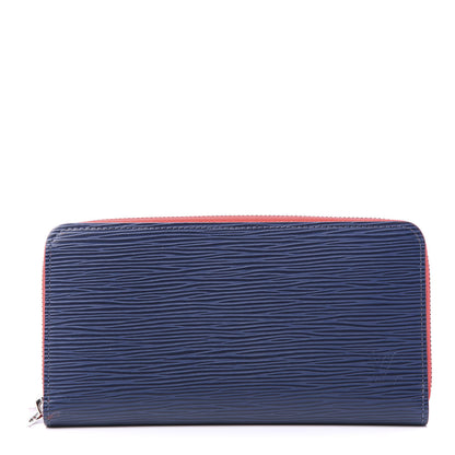 Louis Vuitton Epi Zippy Wallet Cobalt Coquelicot 1 of 10