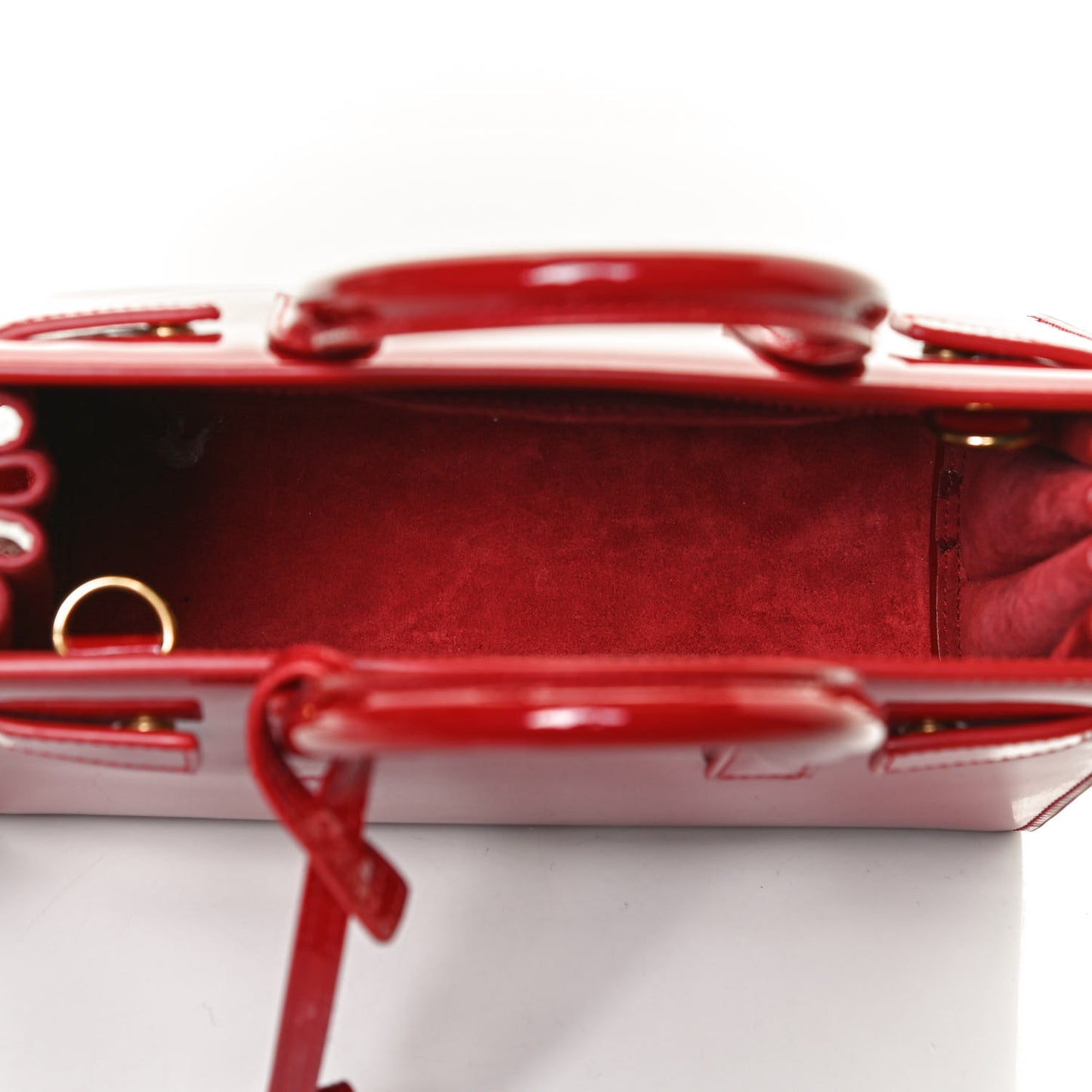 Patent Nano Sac de Jour Red