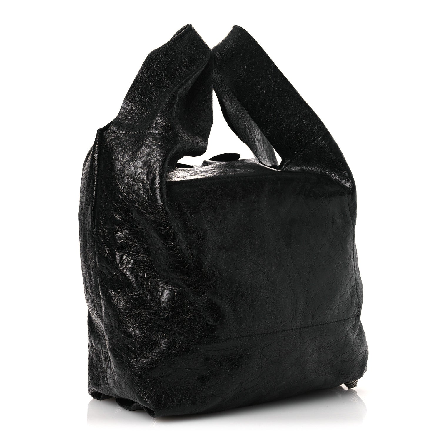 Balenciaga Agneau Arena Le Cagole Tote Black 2 of 10