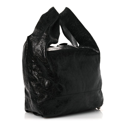 Balenciaga Agneau Arena Le Cagole Tote Black 2 of 10