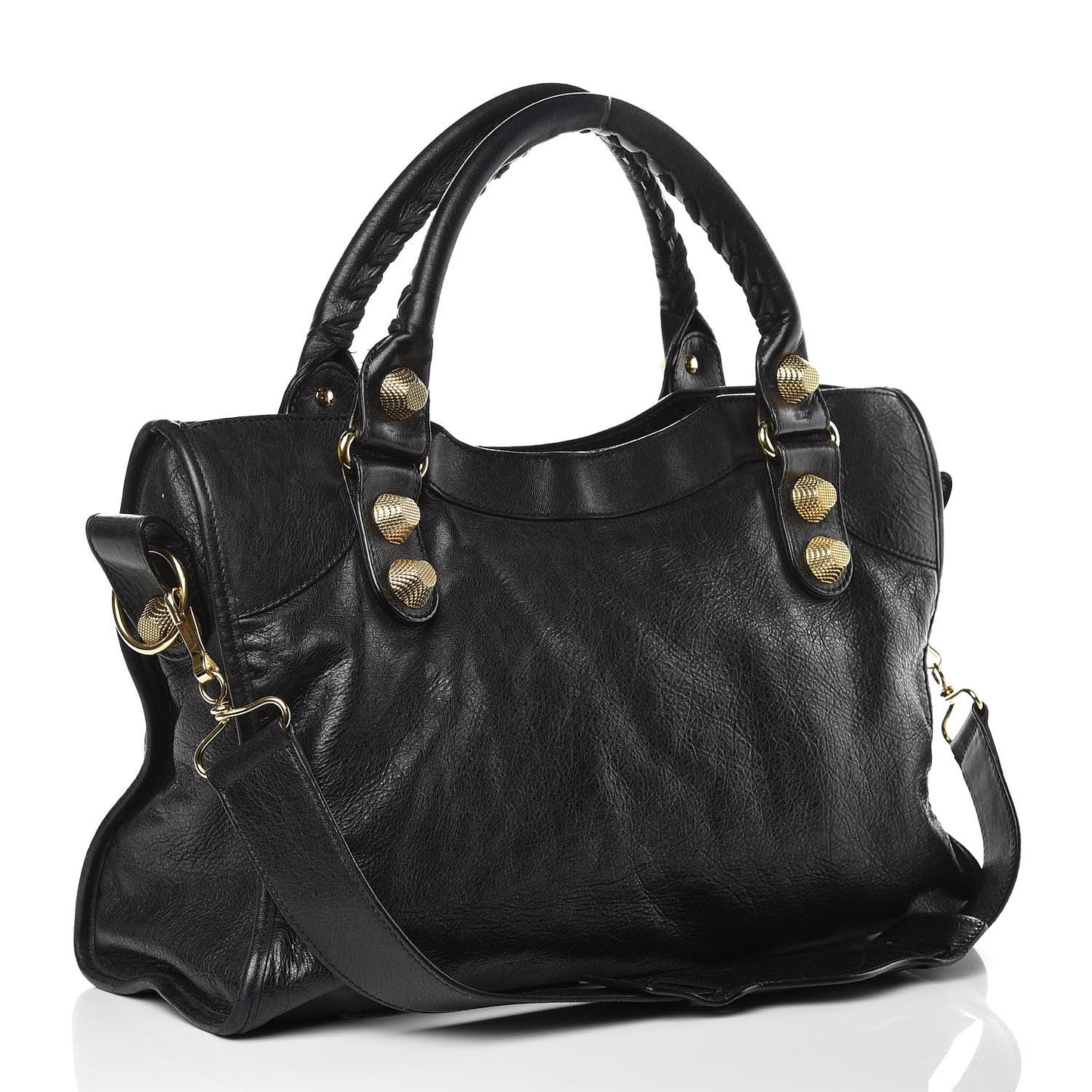 Agneau Giant 21 Gold Hardware City Black