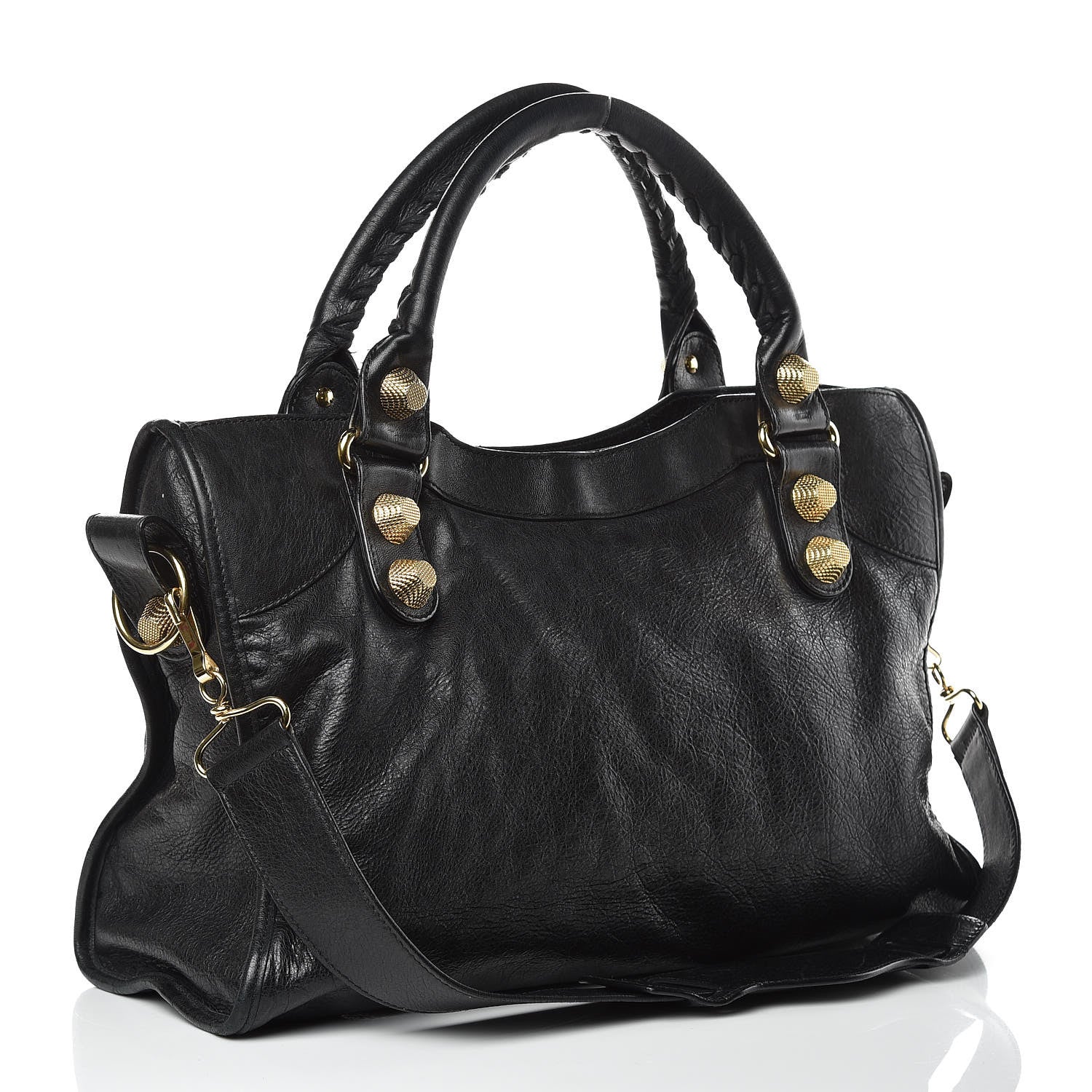 Balenciaga Agneau Giant 21 Gold Hardware City Black 3 of 16