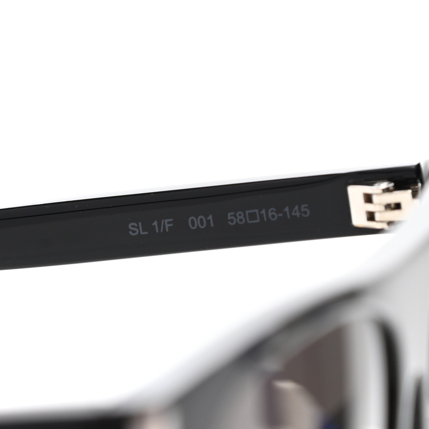 Saint Laurent SL1F Sunglasses Black 7 of 8