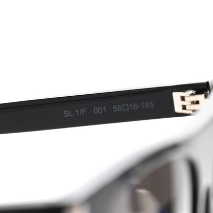 Saint Laurent SL1F Sunglasses Black 7 of 8