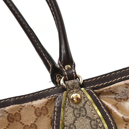 Gucci Crystal Monogram Mix Dark Brown 10 of 12