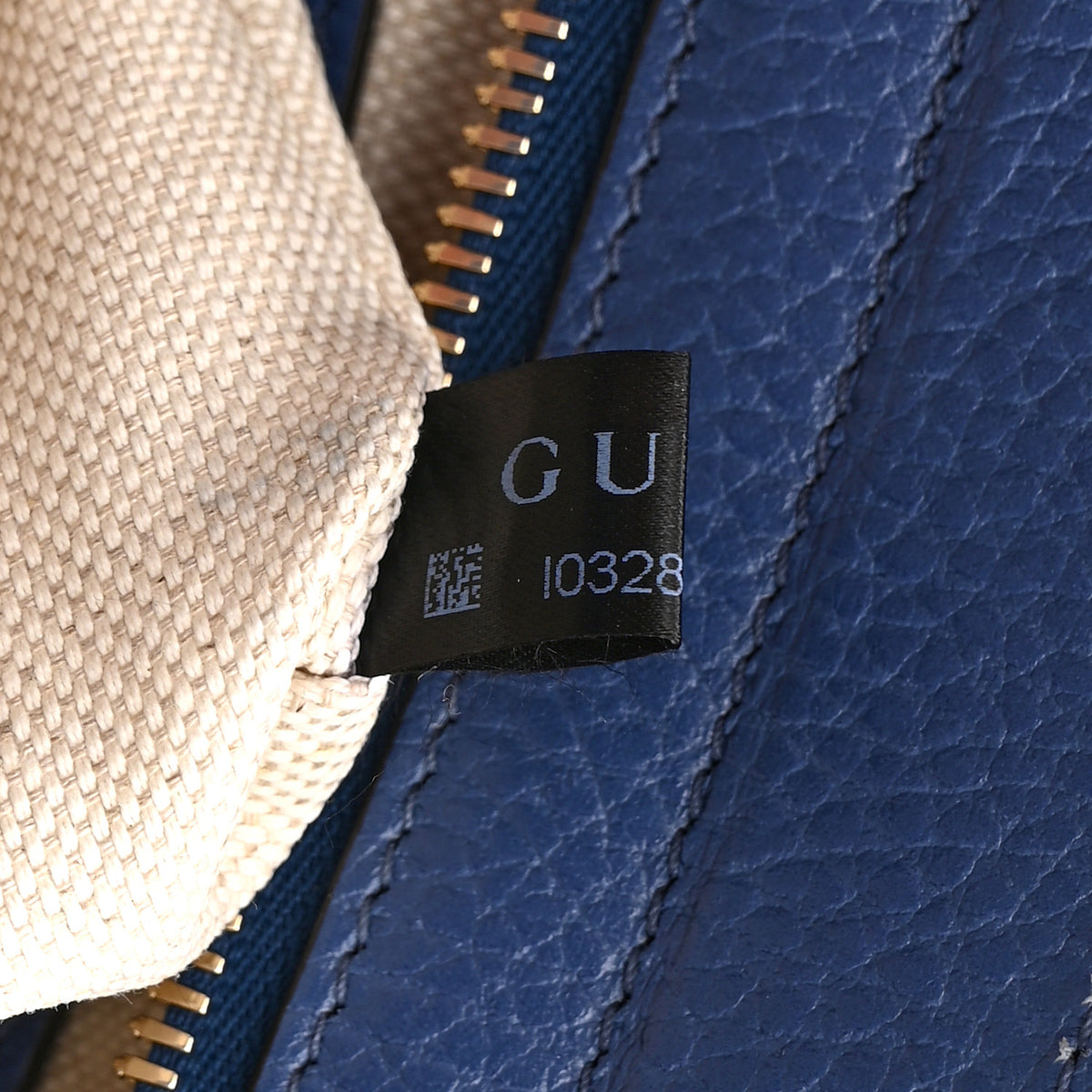 Gucci Dollar Calfskin Medium Soho Top Handle Satchel Caspian 8 of 11