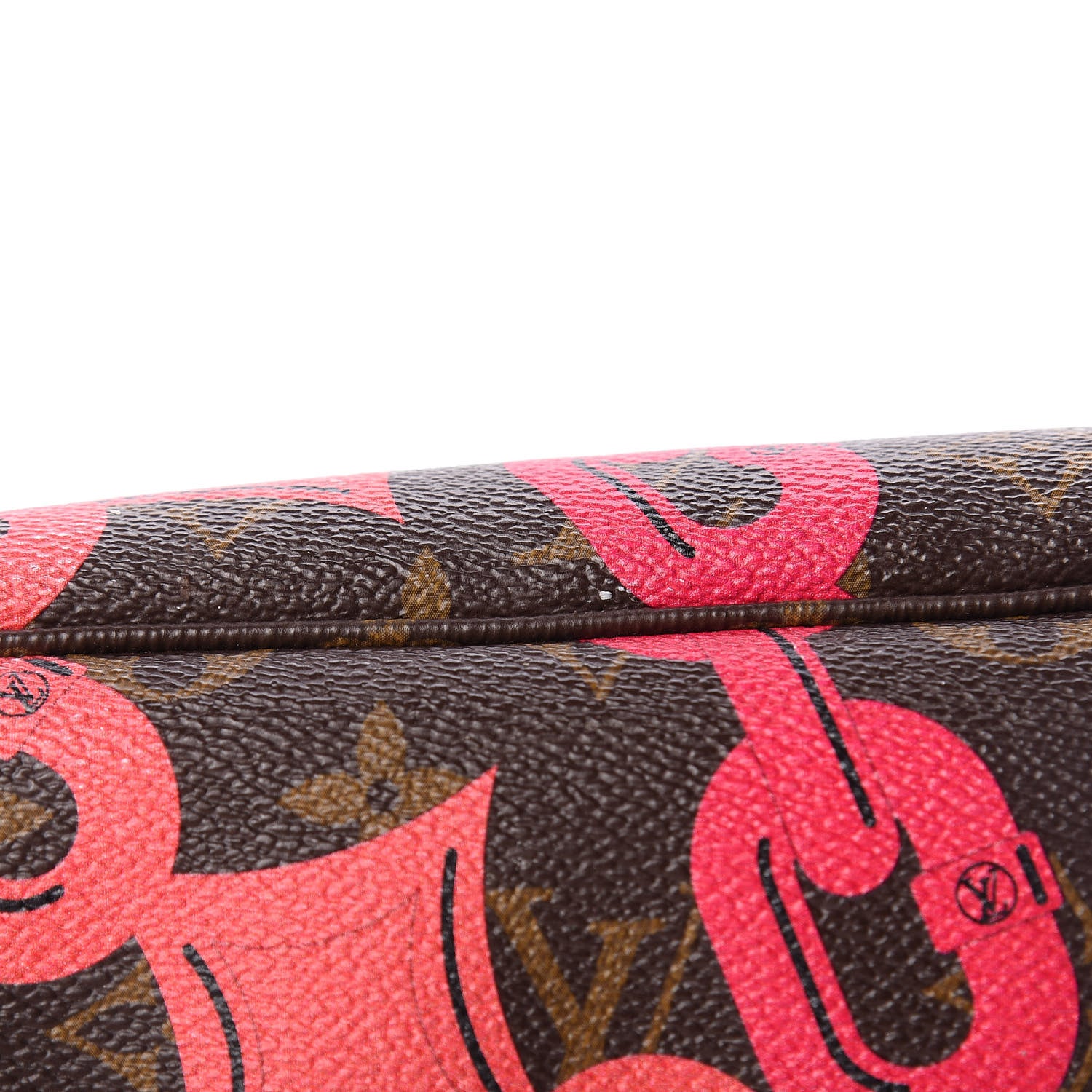 Louis Vuitton Monogram Bay Neverfull MM Rose Ballerine Poppy 14 of 16
