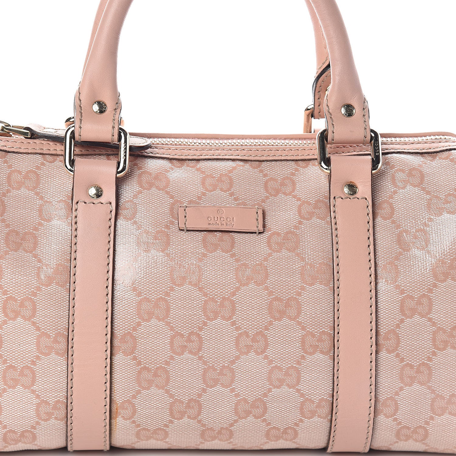 Gucci Crystal Monogram Small Joy Boston Blush 7 of 9