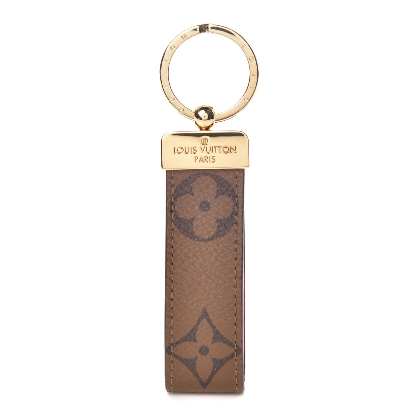 Reverse Monogram Dragonne Key Holder