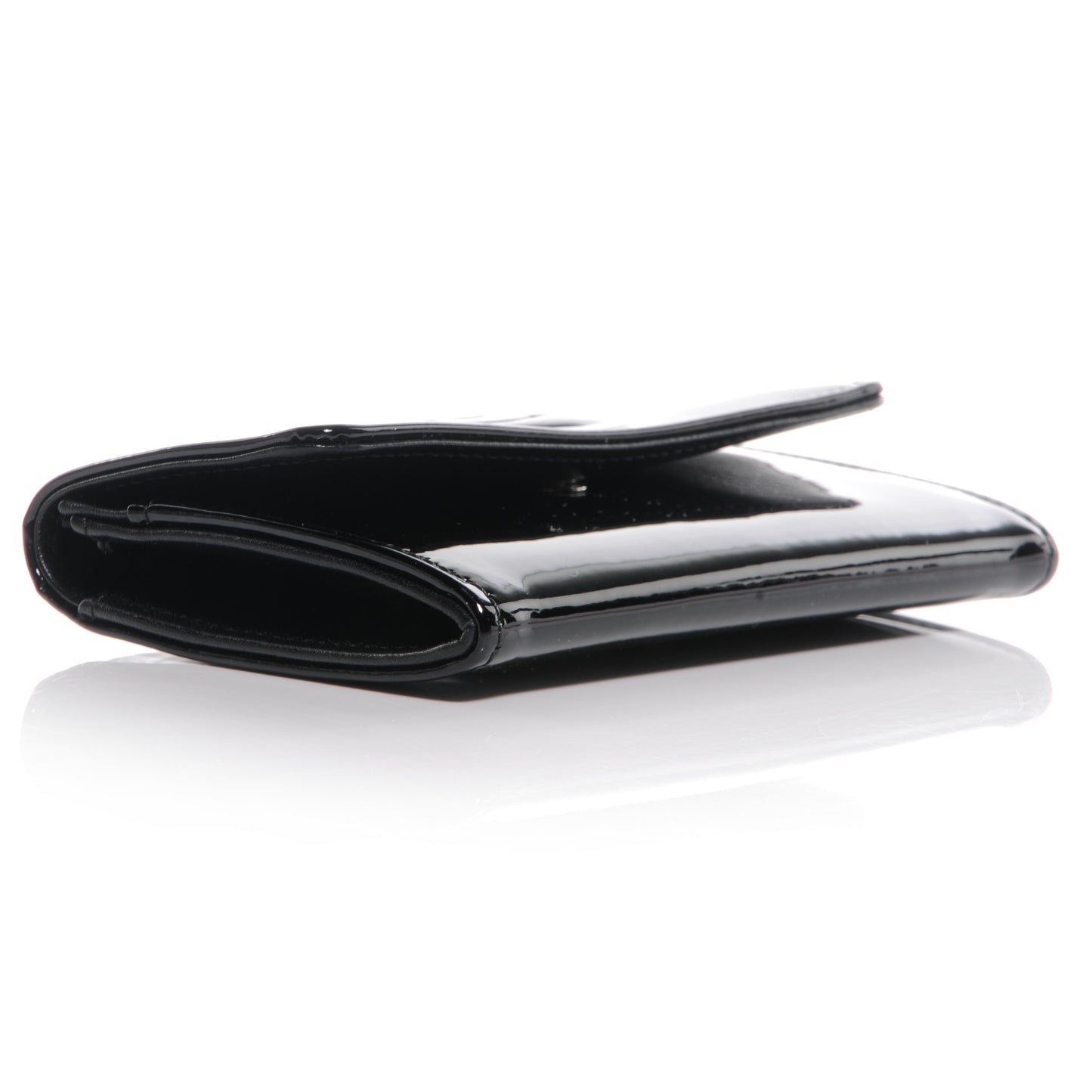 Patent CC Card Holder Black White