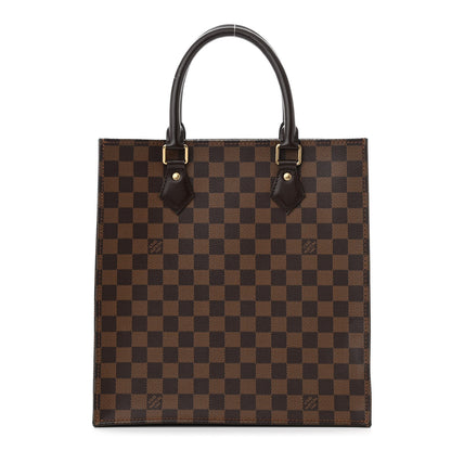 Louis Vuitton Damier Ebene Sac Plat PM 1 of 12