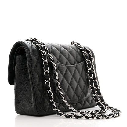 Chanel Caviar Quilted Small Double Flap Black 3 of 10