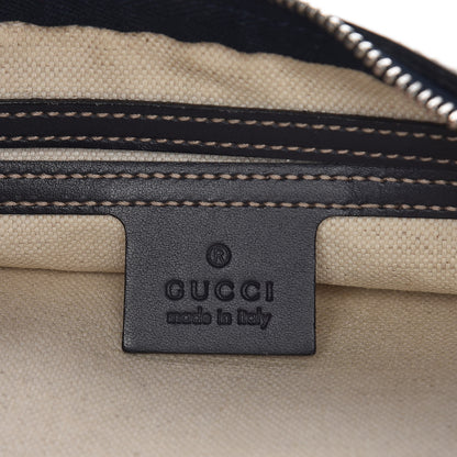 Gucci GG Supreme Monogram Belt Bag Navy 6 of 14