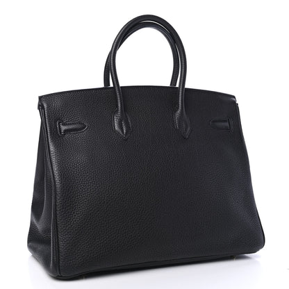 Hermes Togo Birkin 35 Black 2 of 9
