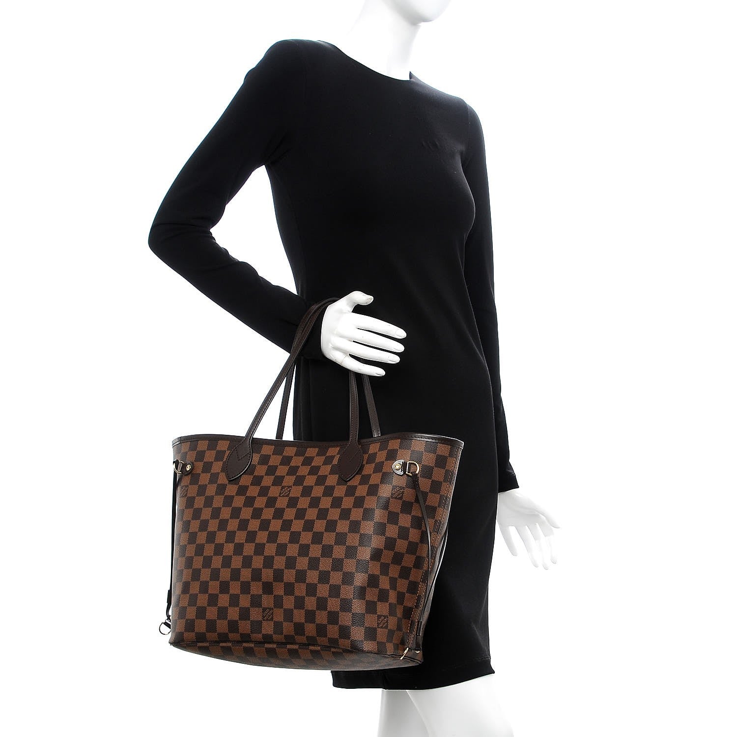 Louis Vuitton Damier Ebene Neo Neverfull MM 2 of 14