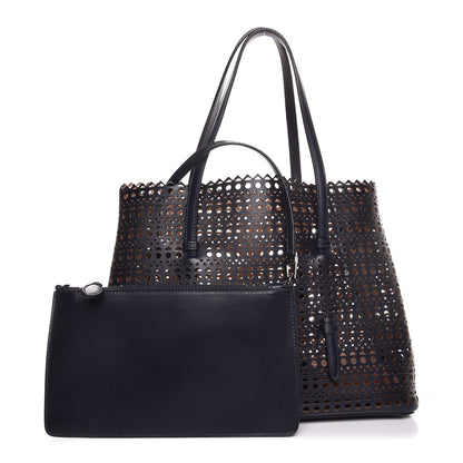 Alaia Calfskin Vienne Mina 32 Bag Black 3 of 9