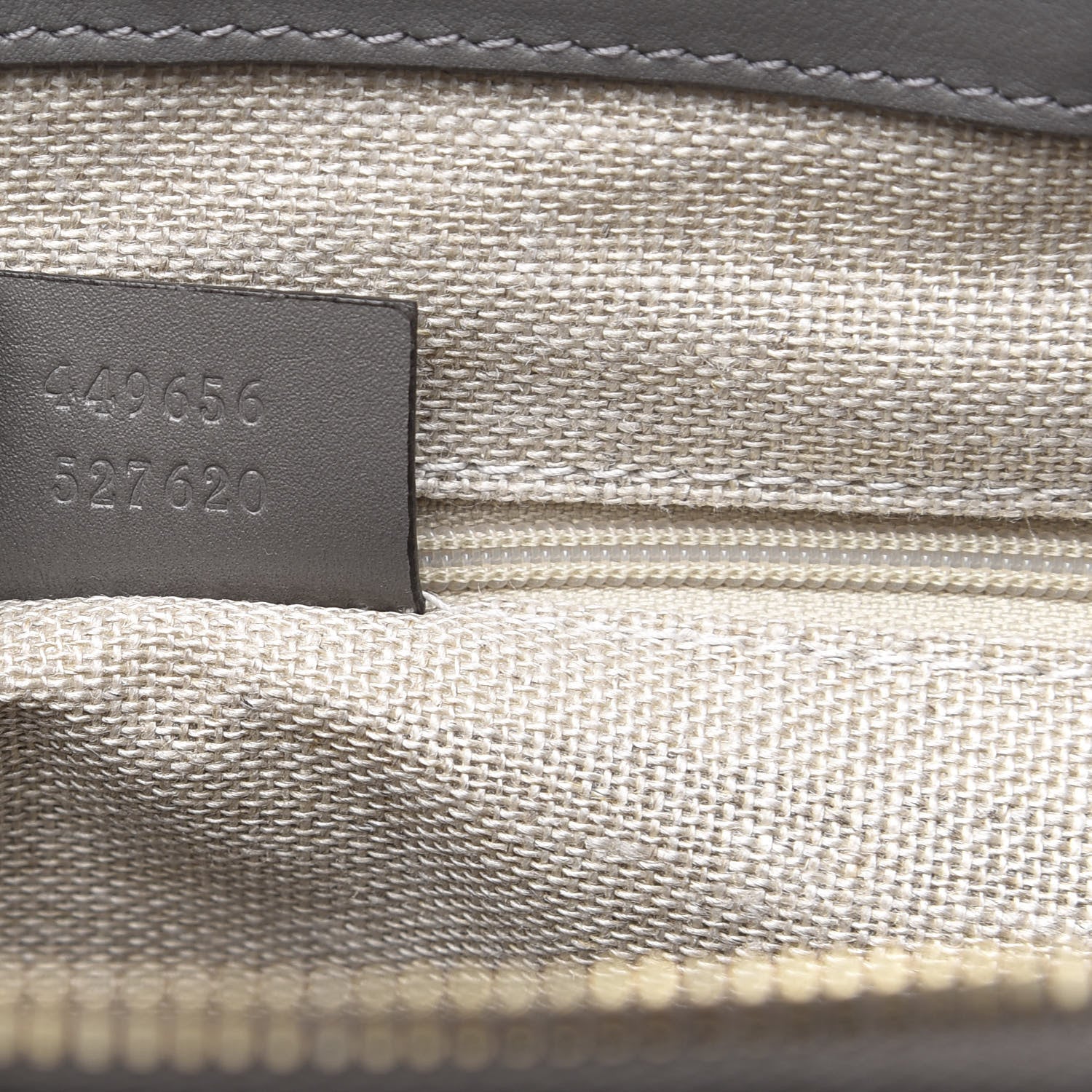 Gucci Soft Microguccissima Small Zippered Satchel Loess 7 of 12