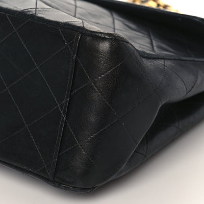 Chanel Lambskin Quilted XL Jumbo Single Flap Black 8 of 8