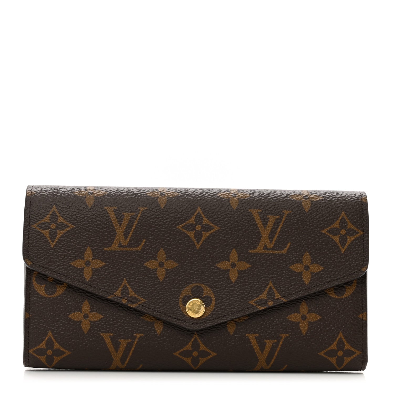 Louis Vuitton Monogram Sarah Wallet NM Coquelicot 1 of 6