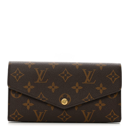 Louis Vuitton Monogram Sarah Wallet NM Coquelicot 1 of 6