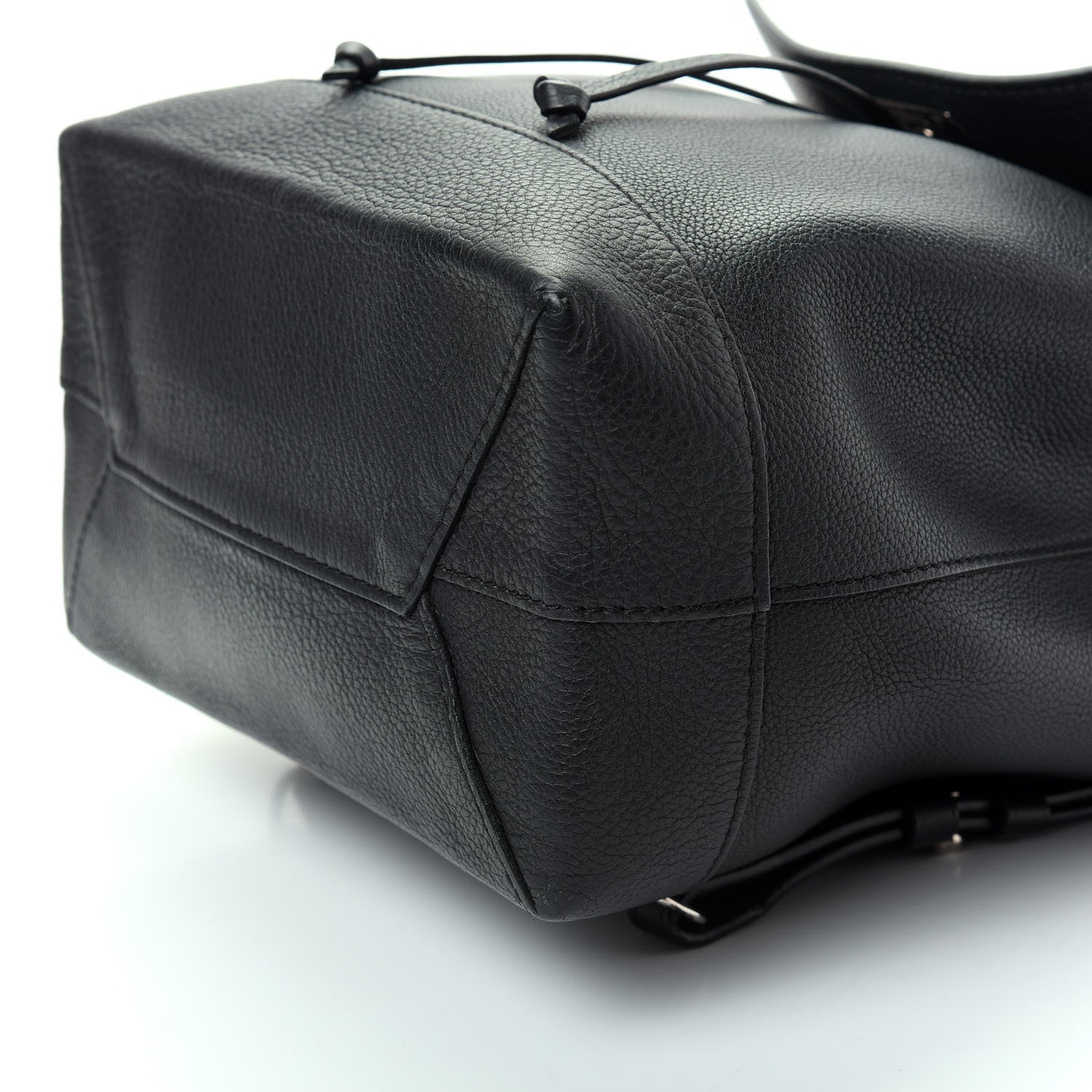 Louis Vuitton Calfskin Lockme Backpack Black 6 of 8