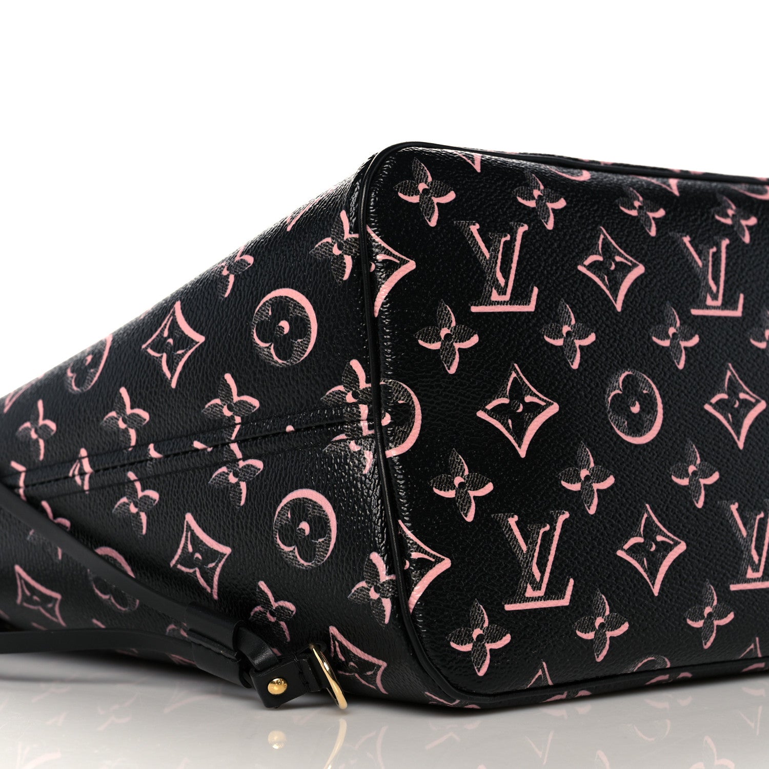 Louis Vuitton Monogram Fall For You Neverfull MM Black 7 of 9