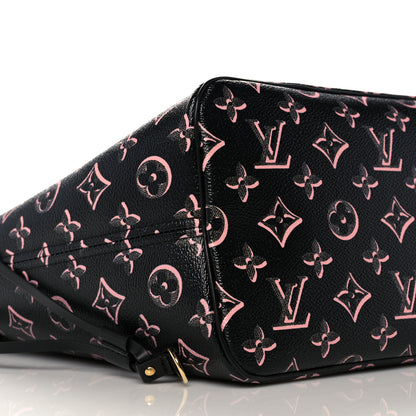 Louis Vuitton Monogram Fall For You Neverfull MM Black 7 of 9