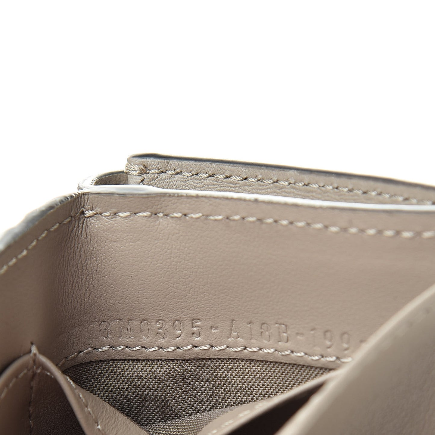 Vitello Cruise F is Fendi Micro Tri-Fold Envelope Wallet Tortora
