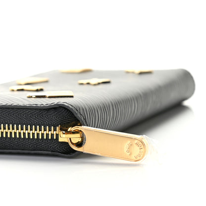 Louis Vuitton Epi Love Lock Zippy Wallet Black 10 of 10