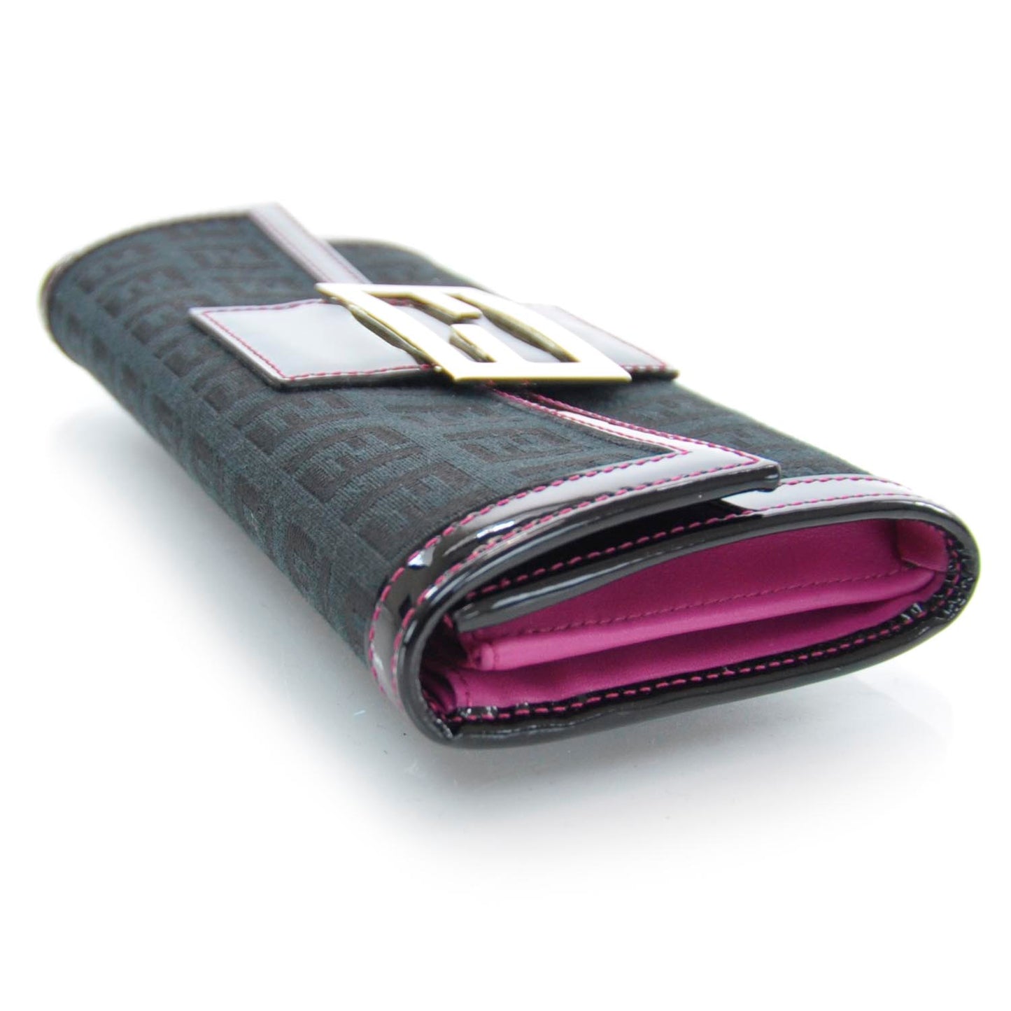Zucchino Continental Wallet Black Pink