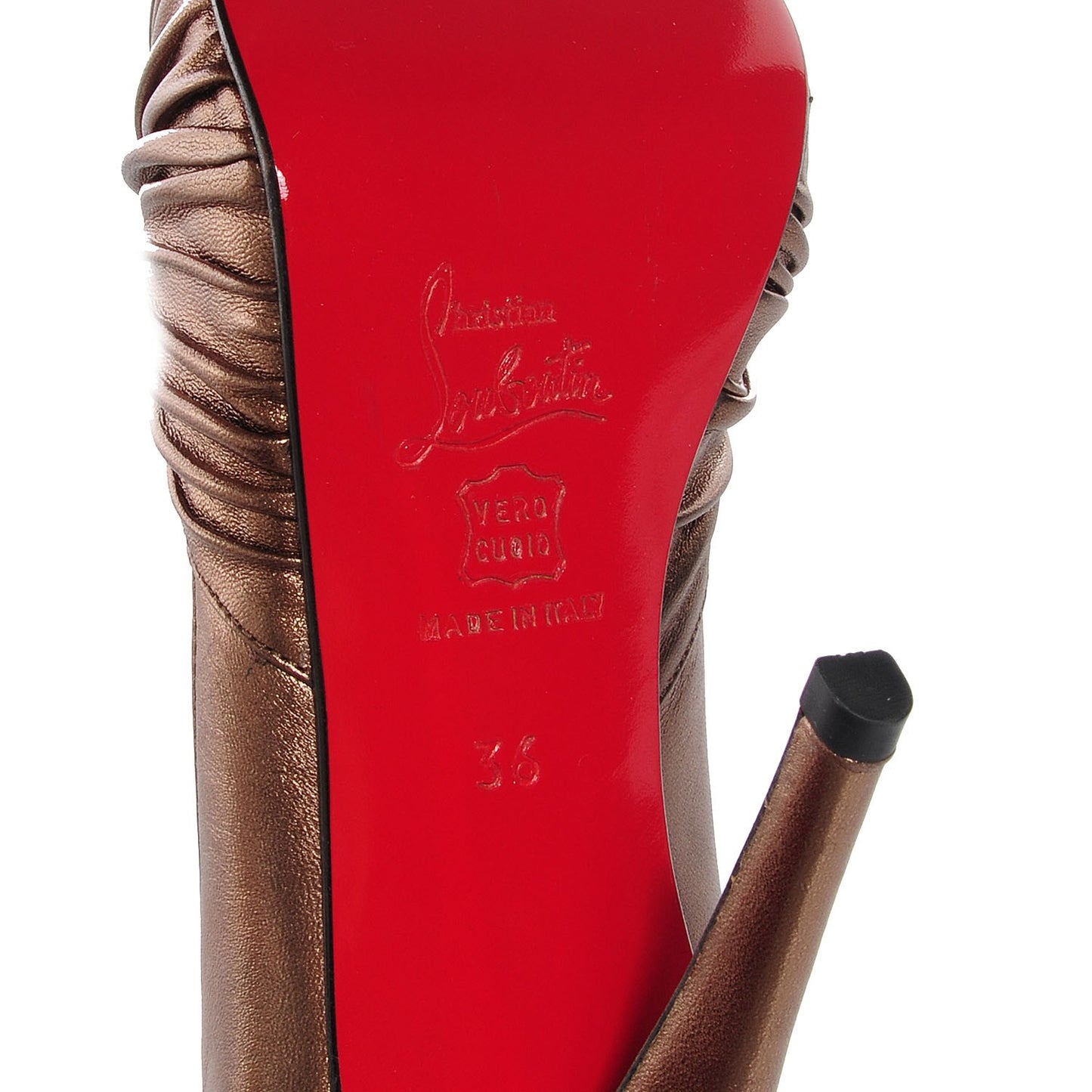 Nappa Lady Gres 120 Pumps 36 Argento