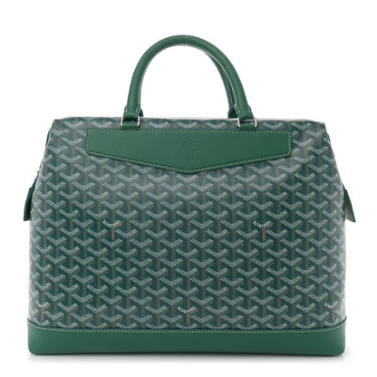 Goyard Goyardine Calfskin Cisalpin Document Case Green 1 of 9