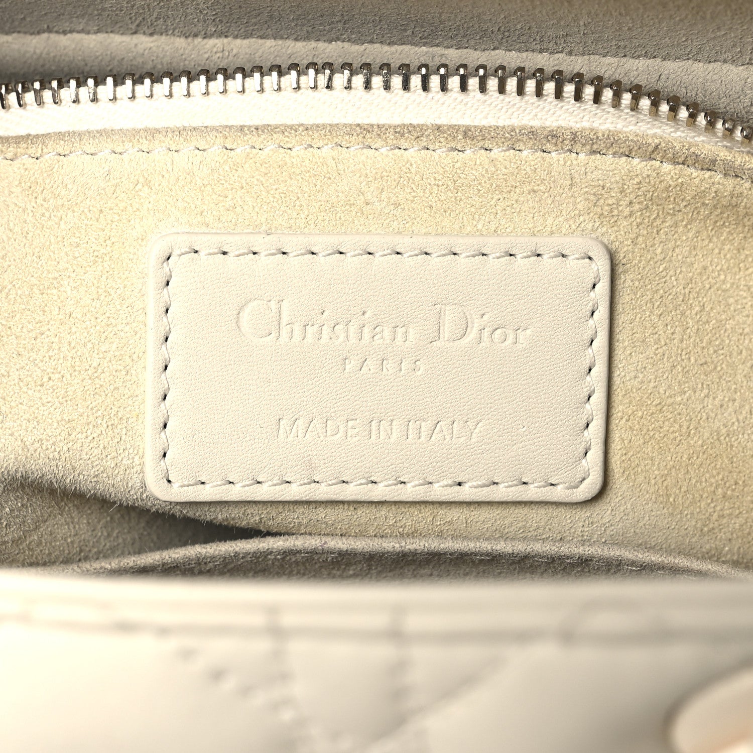 Christian Dior Ultra Matte Calfskin Cannage Medium Lady Dior Latte 6 of 19