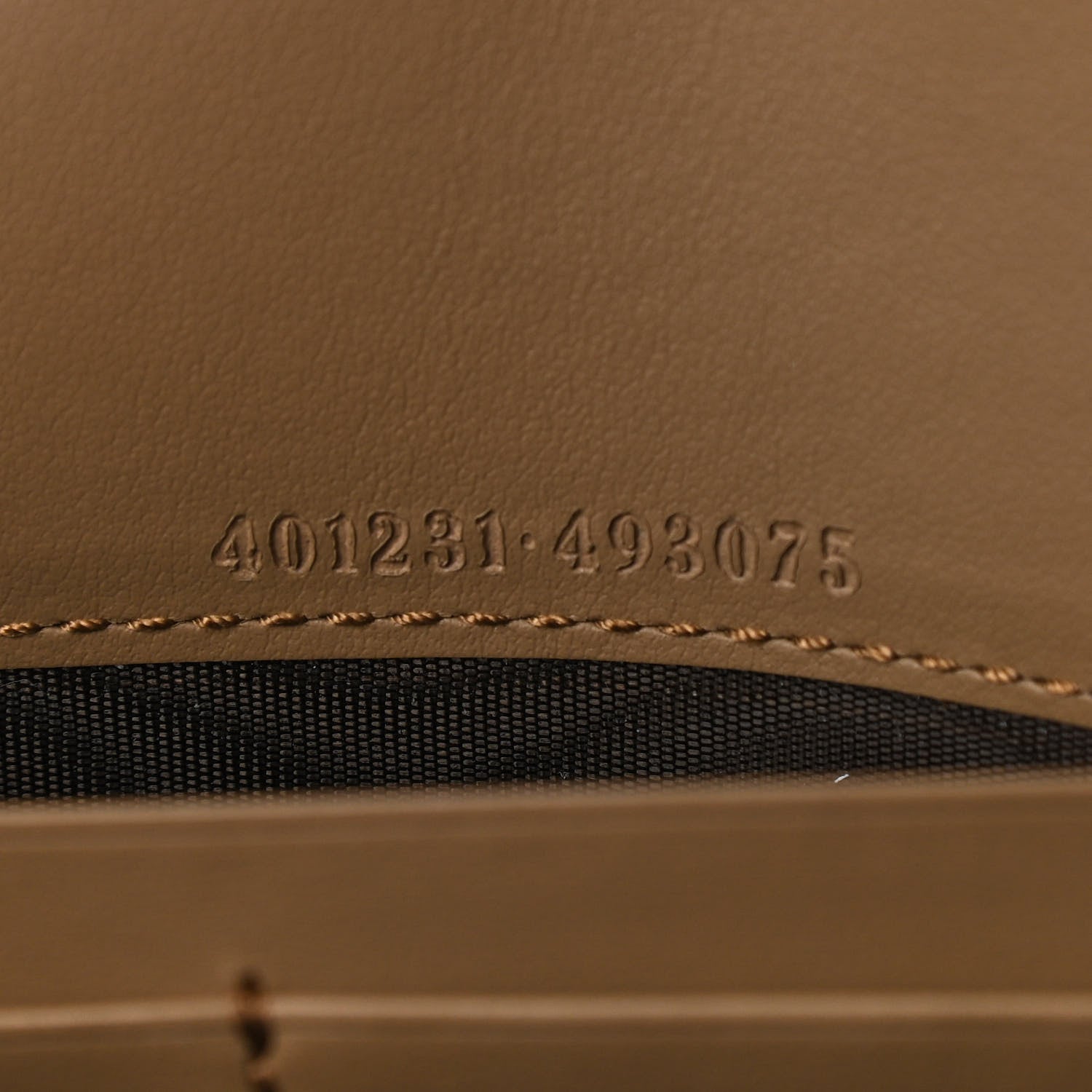 Gucci GG Supreme Monogram Mini Dionysus Chain Wallet Beige Taupe 7 of 12