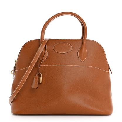 Hermes Courchevel Bolide 35 Gold 1 of 13