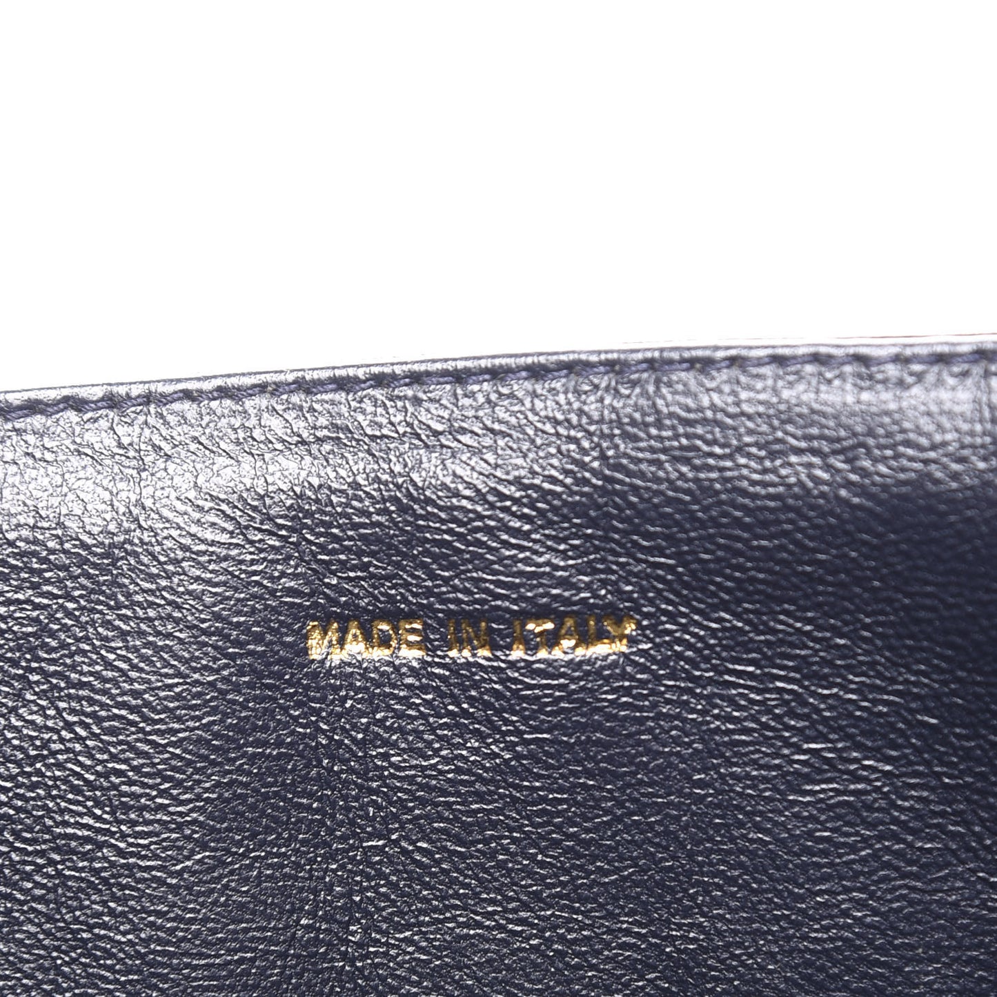 Lambskin Quilted CC Small Single Flap Navy