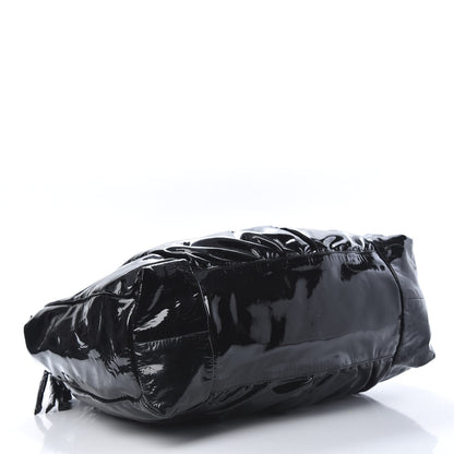 Gucci Patent Large Hysteria Tote Black 4 of 10