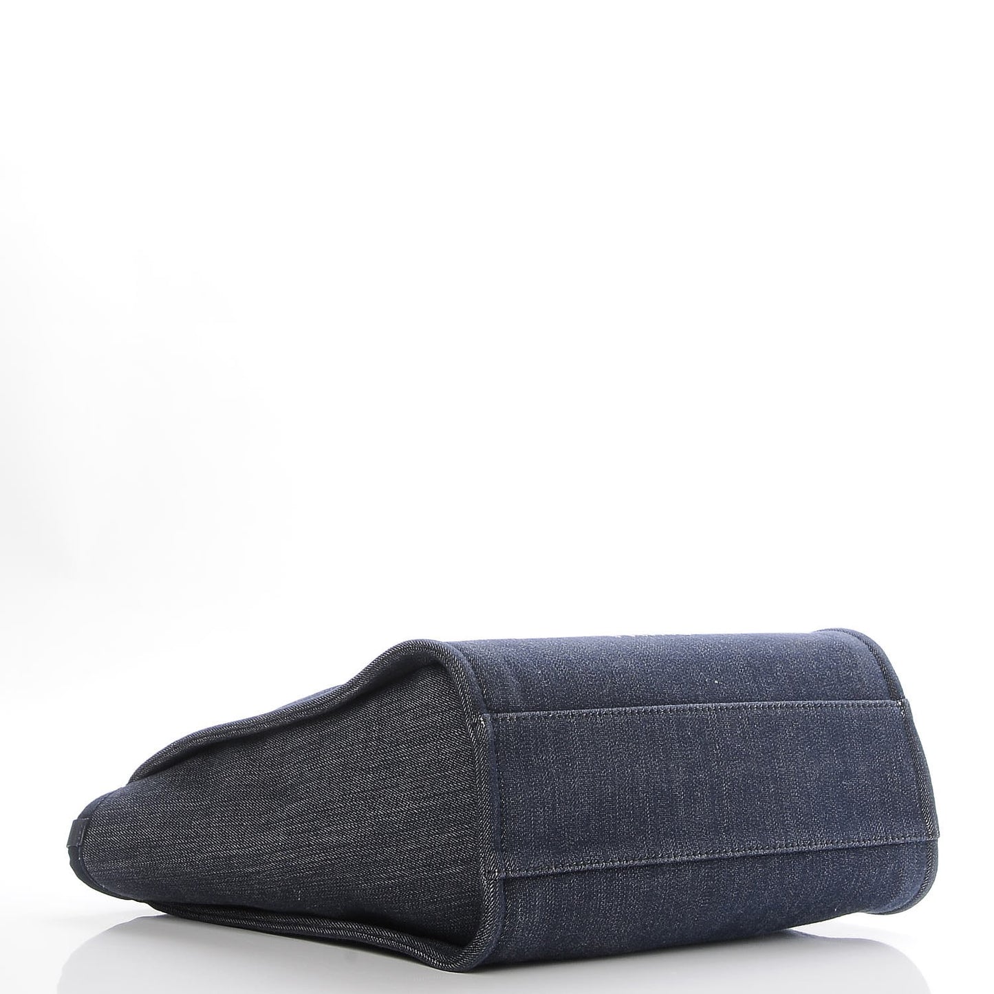 Canvas Small Deauville Tote Dark Blue