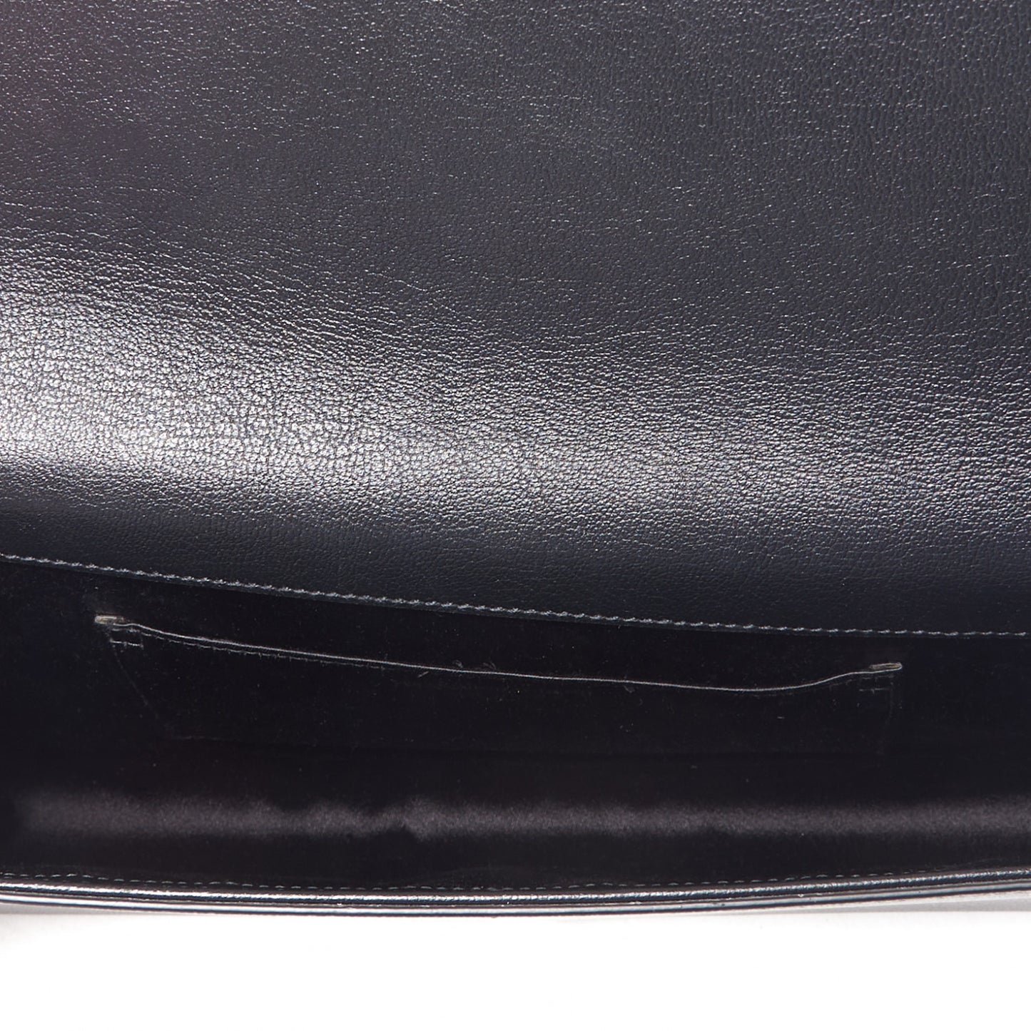 Calfskin Monogram Large Belle De Jour Clutch Black