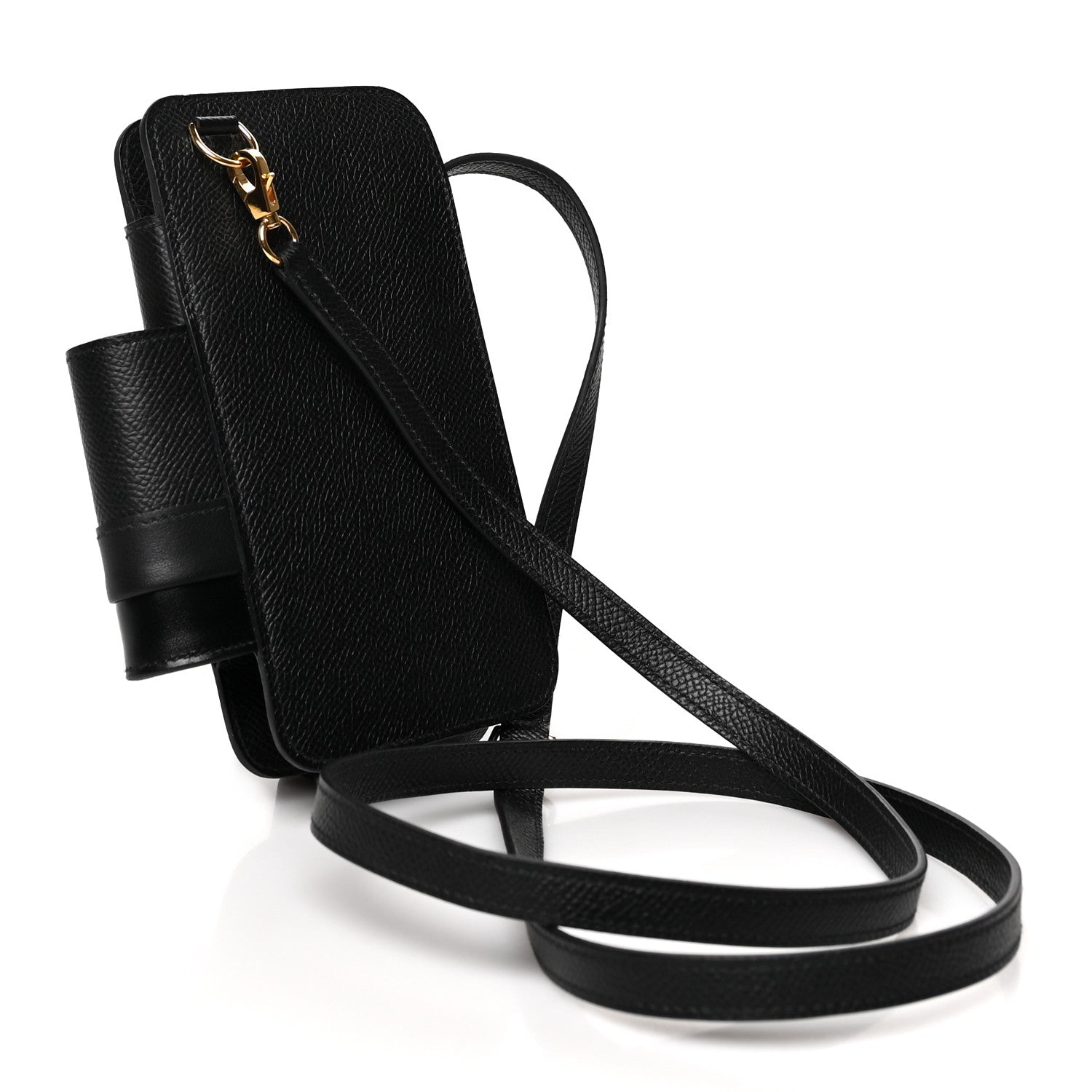 Hermes Epsom Hermesway Phone Case Black 2 of 5
