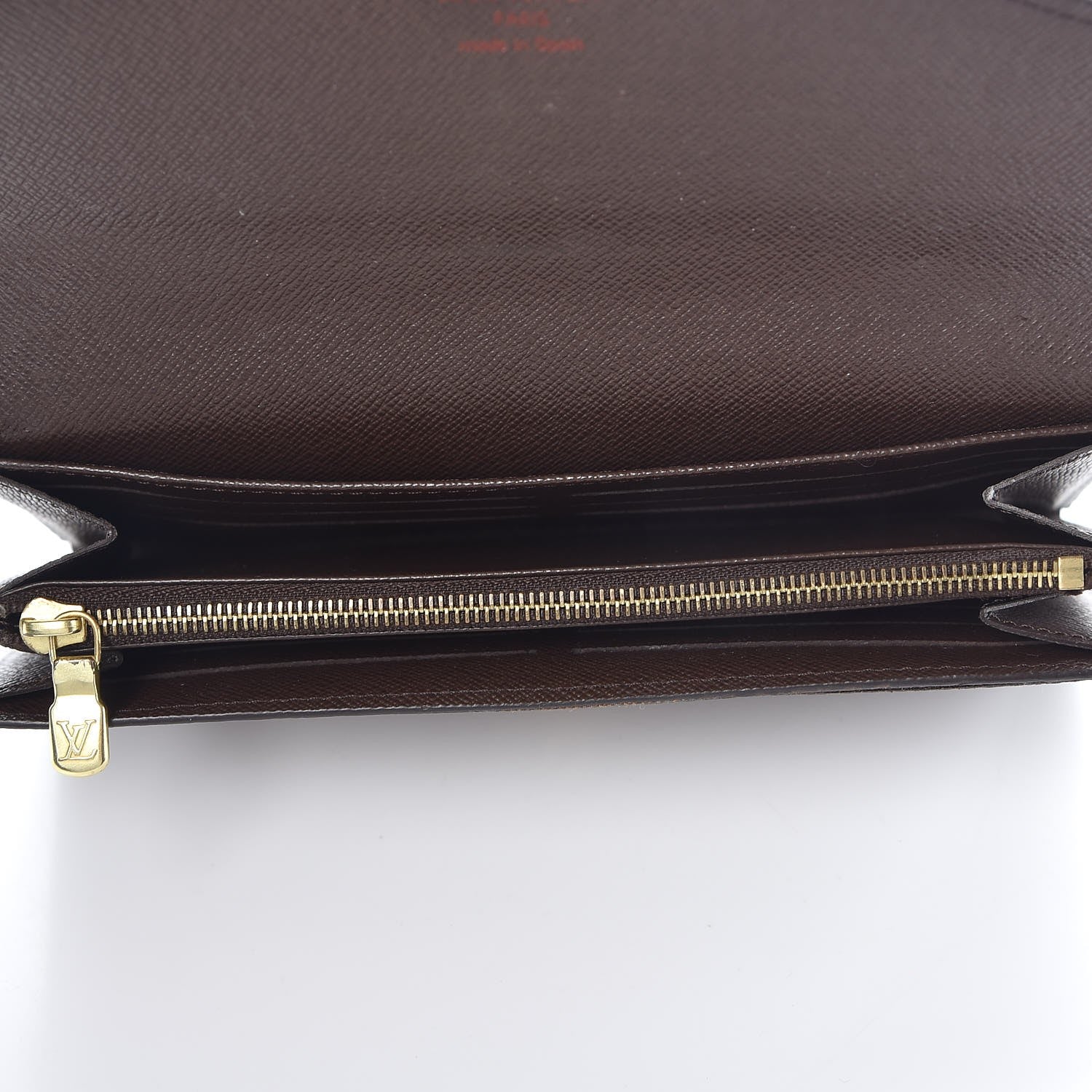 Louis Vuitton Damier Ebene Sarah Wallet NM 5 of 6