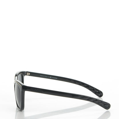Chanel Cat Eye Chain Sunglasses 6041 Black 2 of 5