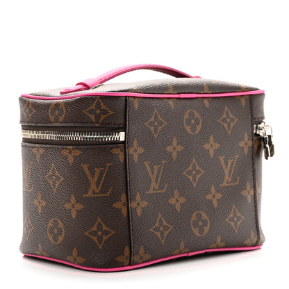 Louis Vuitton Monogram Macassar Nice Mini Fuchsia 3 of 6
