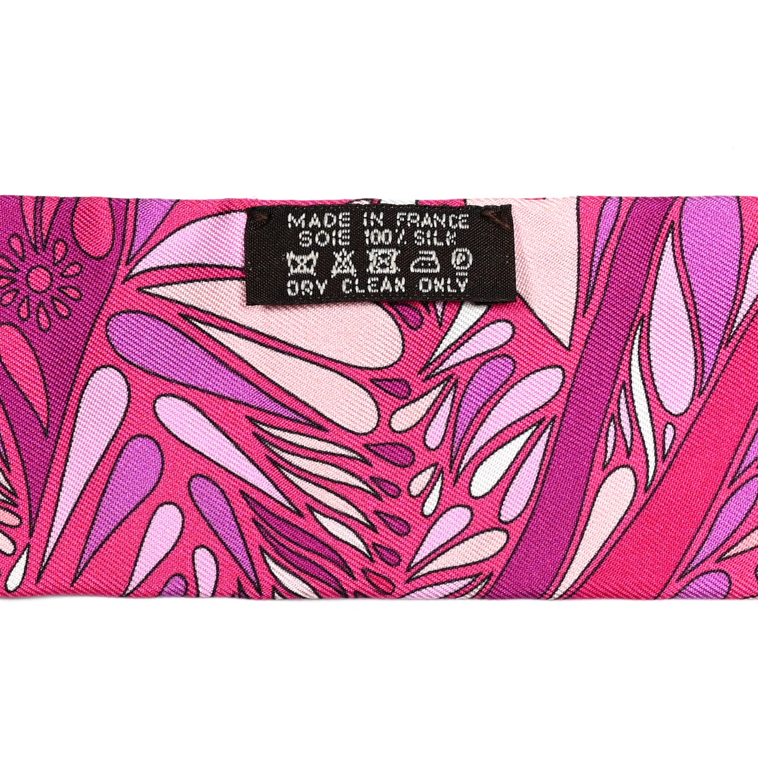 Hermes Silk Botanical Twilly 3 of 4